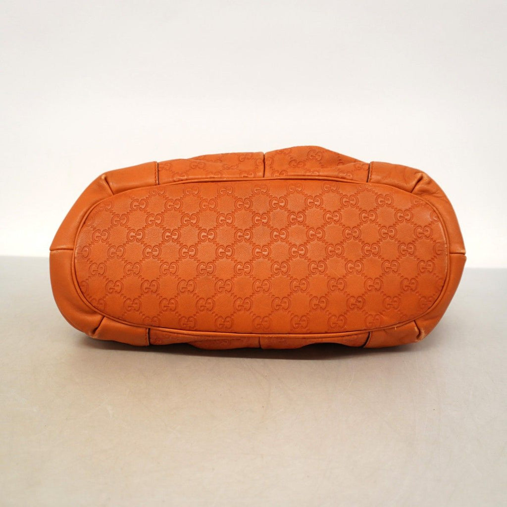 Gucci Tote Guccissima Leather Orange Champagne Gold 2-Way — view 3