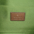 Gucci Shoulder Bag GG Canvas Sherry Line Horsebit Brown Silver — view 5