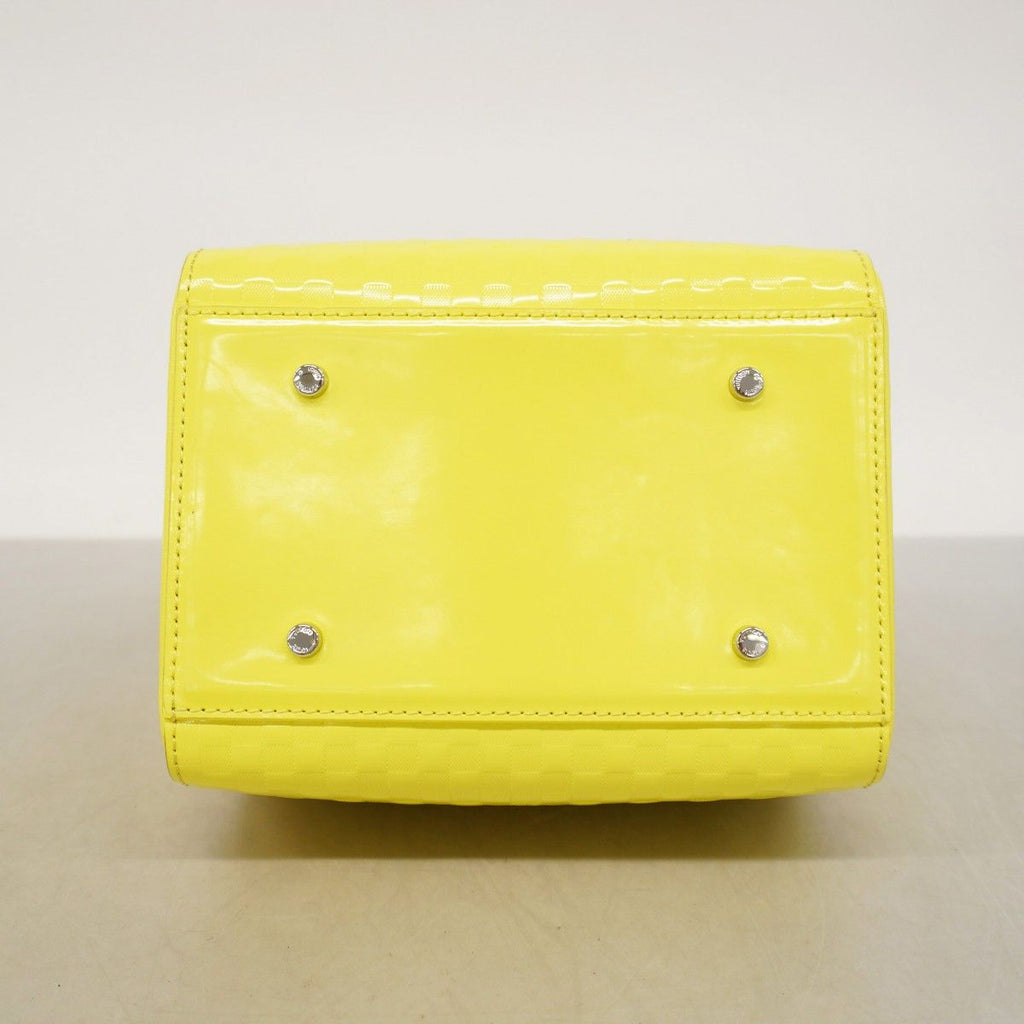 Louis Vuitton Handbag Damier Facet Speedy Cube PM Jaune 2-Way — view 3