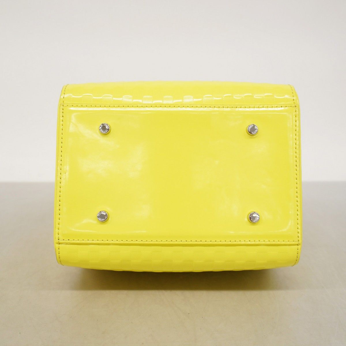 Louis Vuitton Handbag Damier Facet Speedy Cube PM Jaune 2-Way — view 3