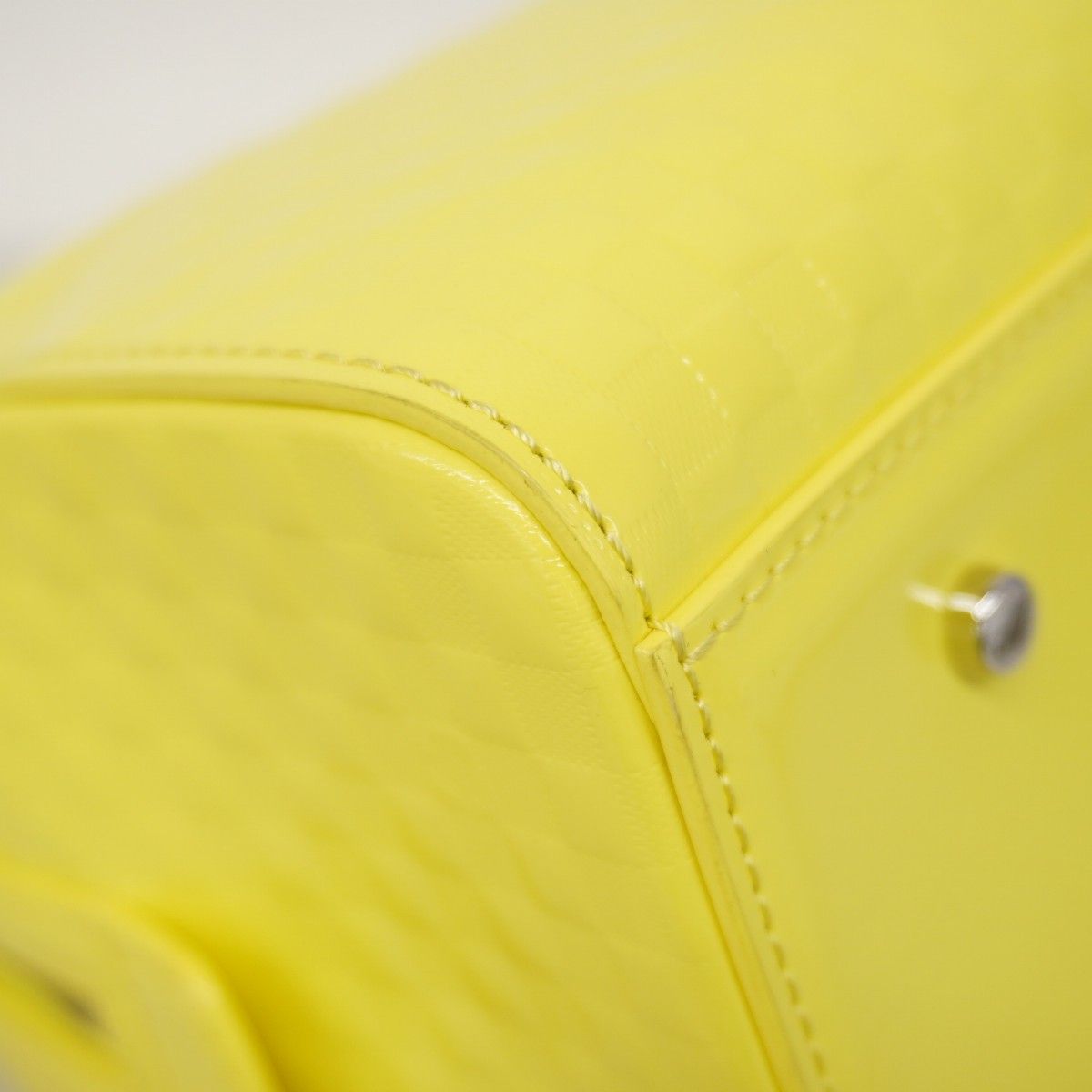 Louis Vuitton Handbag Damier Facet Speedy Cube PM Jaune 2-Way — view 6