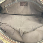 Gucci Shoulder Bag GG Canvas Sherry Line Beige Brown Gold — view 4