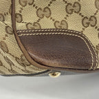Gucci Shoulder Bag GG Canvas Sherry Line Beige Brown Gold — view 6