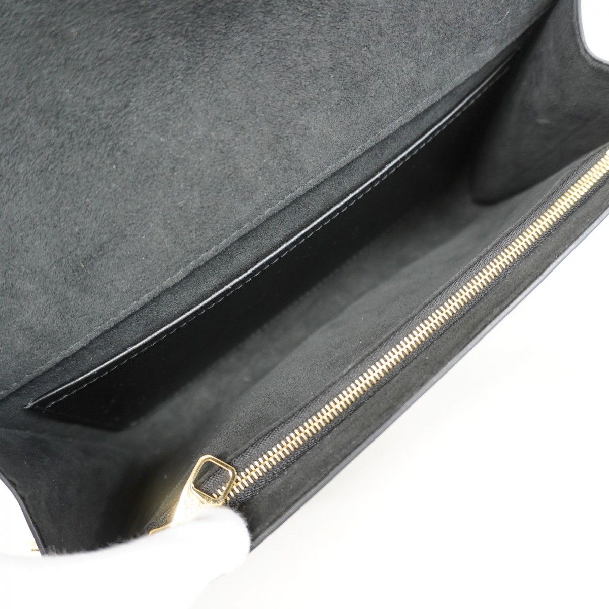 Louis Vuitton Shoulder Bag Pochette e GM Black Cles Dies — view 4