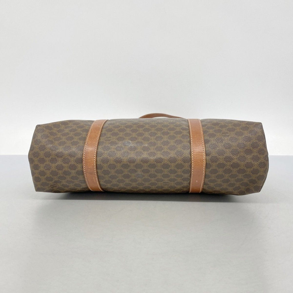 Celine Tote Macadam Brown Gold — view 3