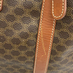 Celine Tote Macadam Brown Gold — view 8