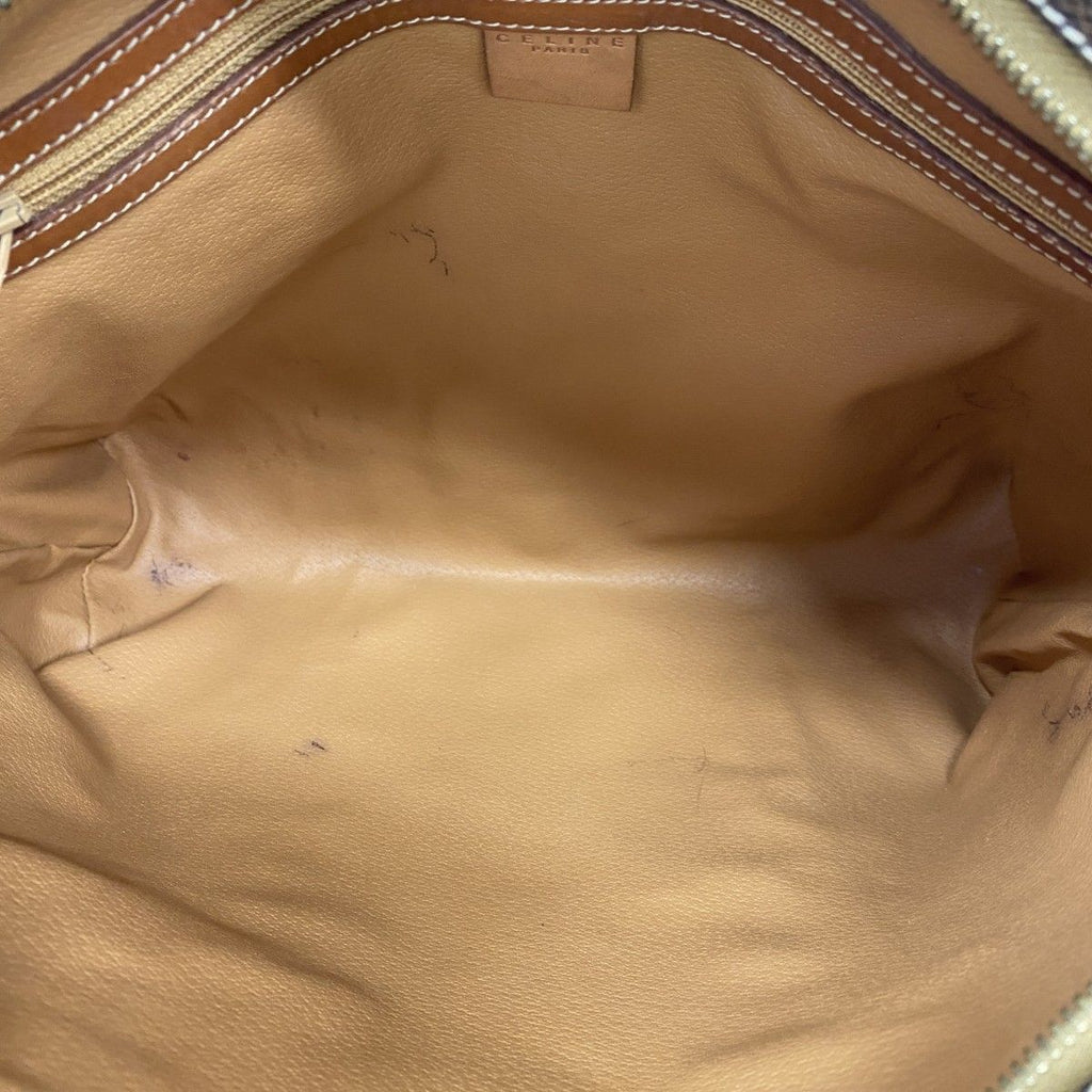Celine Tote Macadam Brown Gold — view 4