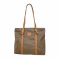 Celine Tote Macadam Brown Gold