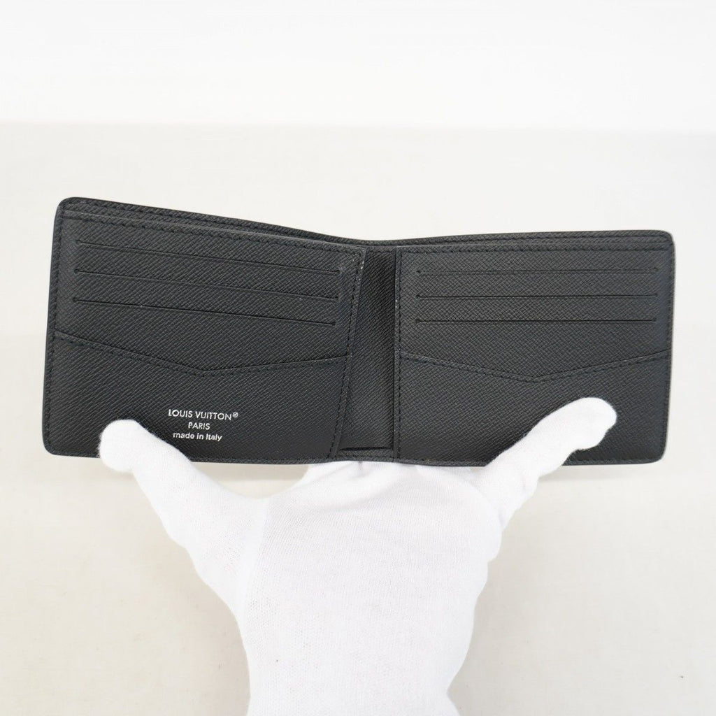 Louis Vuitton Wallet Damier Graphite Portefeuille Calf Black Gray — view 3