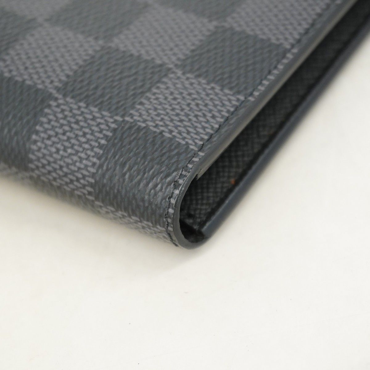 Louis Vuitton Wallet Damier Graphite Portefeuille Calf Black Gray — view 5