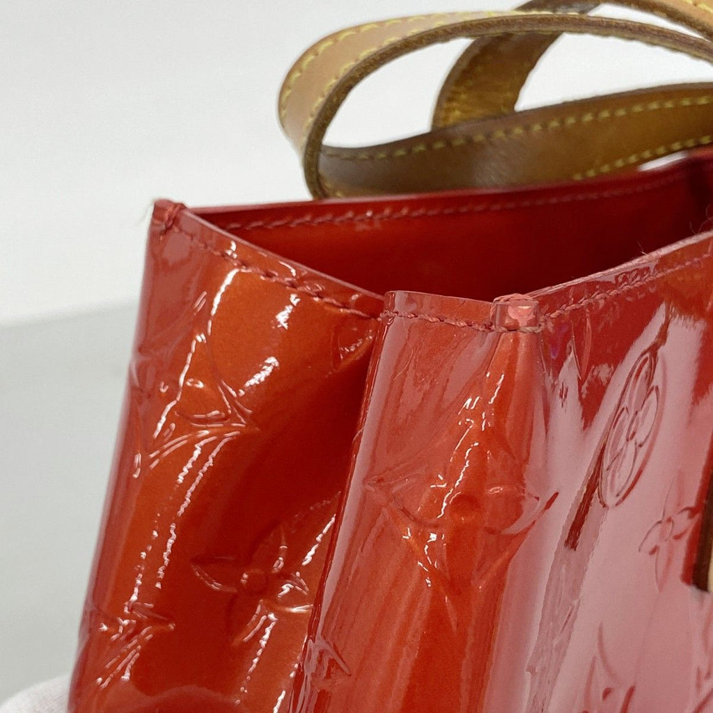 Louis Vuitton Handbag Vernis Reed PM Rouge — view 7