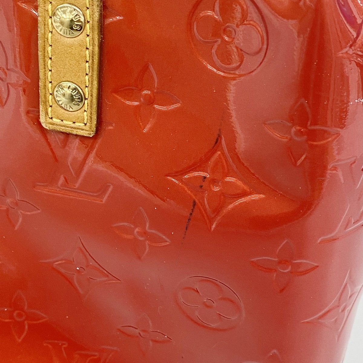 Louis Vuitton Handbag Vernis Reed PM Rouge — view 6