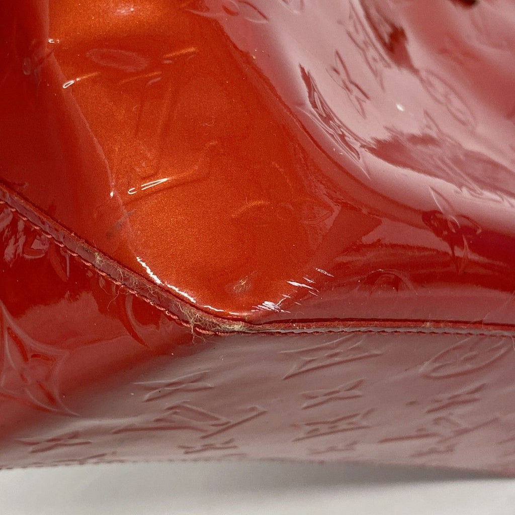 Louis Vuitton Handbag Vernis Reed PM Rouge — view 8