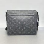 Louis Vuitton Shoulder Bag Monogram Eclipse District PM Black — view 8