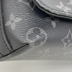 Louis Vuitton Shoulder Bag Monogram Eclipse District PM Black — view 6