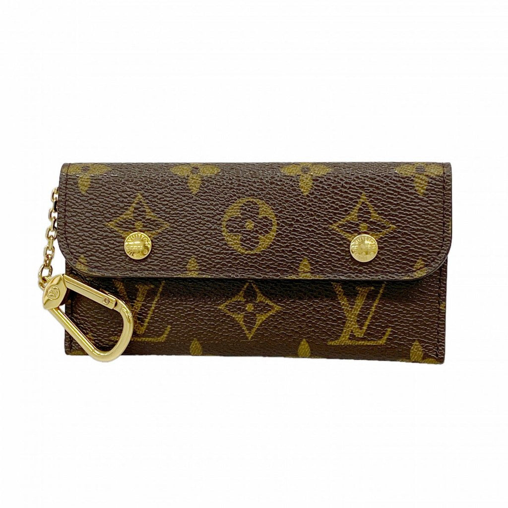 Louis Vuitton Coin Case Monogram Multicles Mule Brown