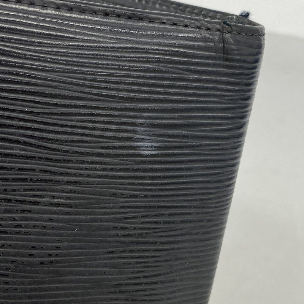 Louis Vuitton Wallet Epi Portefeuille Brazza Noir — view 6