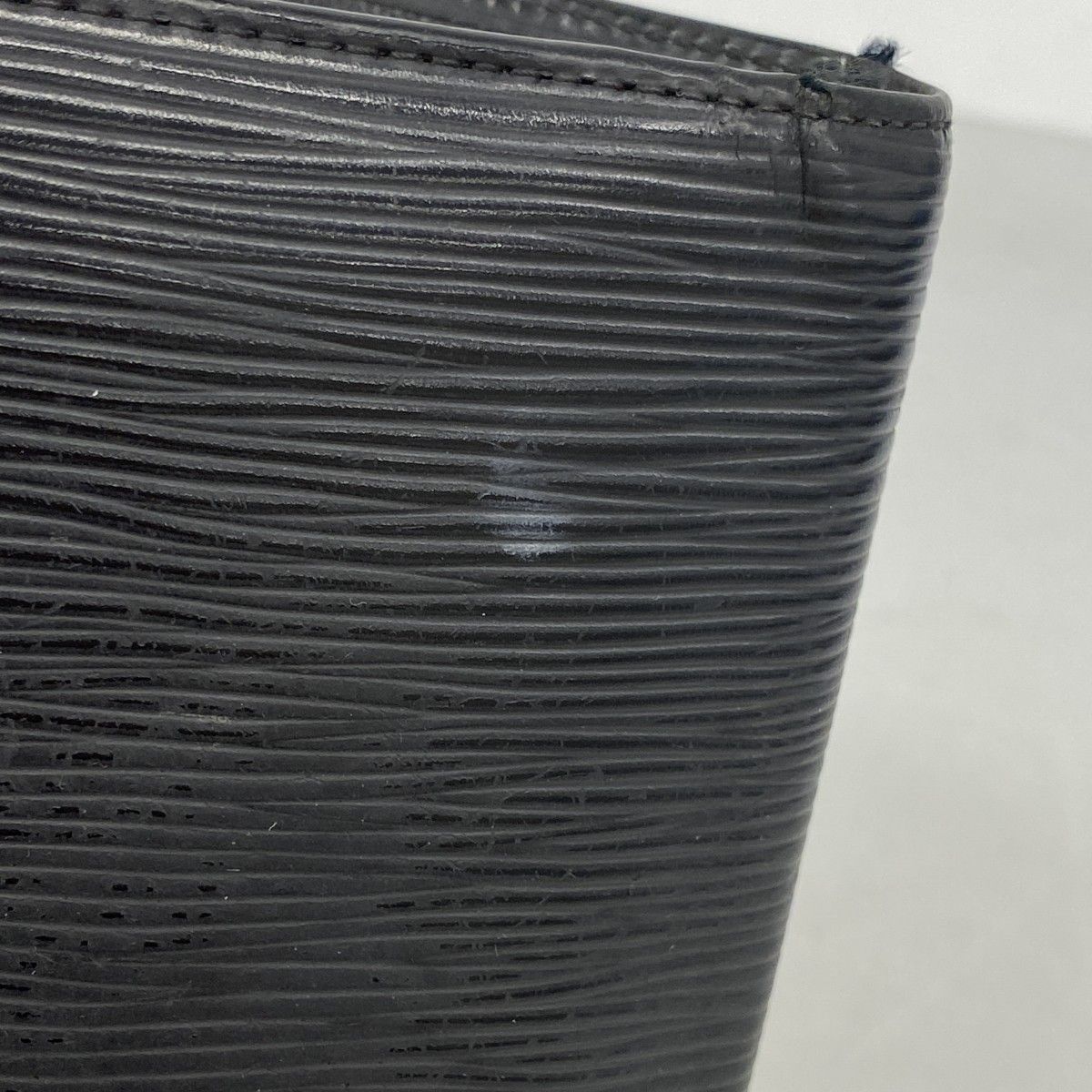 Louis Vuitton Wallet Epi Portefeuille Brazza Noir — view 6