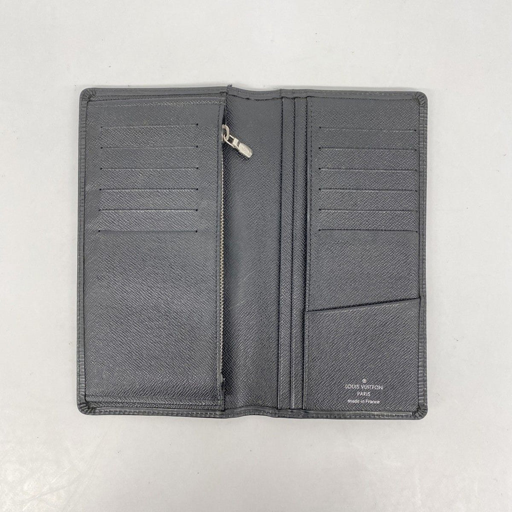 Louis Vuitton Wallet Epi Portefeuille Brazza Noir — view 3