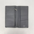 Louis Vuitton Wallet Epi Portefeuille Brazza Noir — view 3