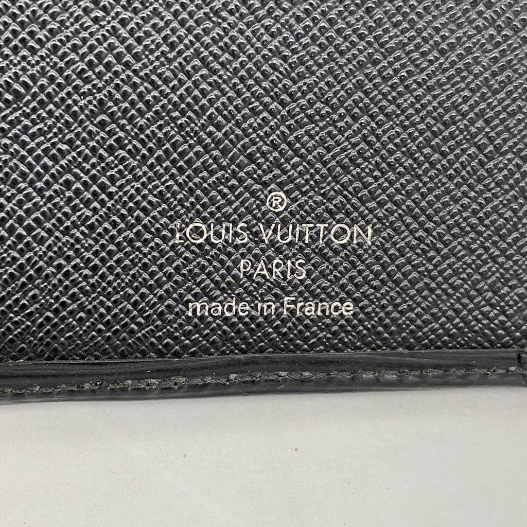 Louis Vuitton Wallet Epi Portefeuille Brazza Noir — view 4