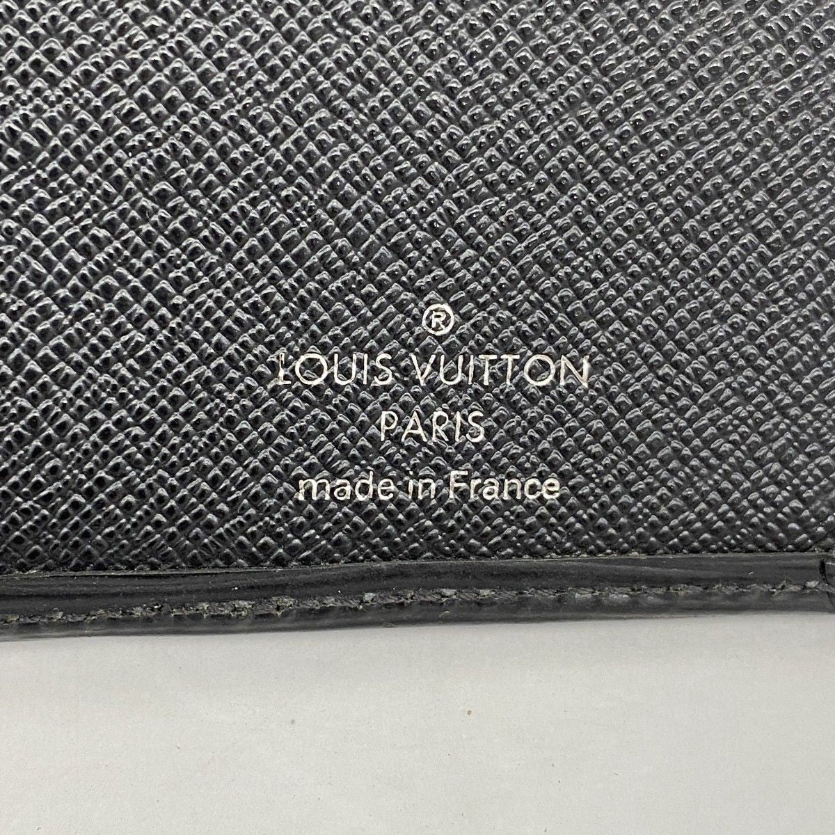 Louis Vuitton Wallet Epi Portefeuille Brazza Noir — view 4