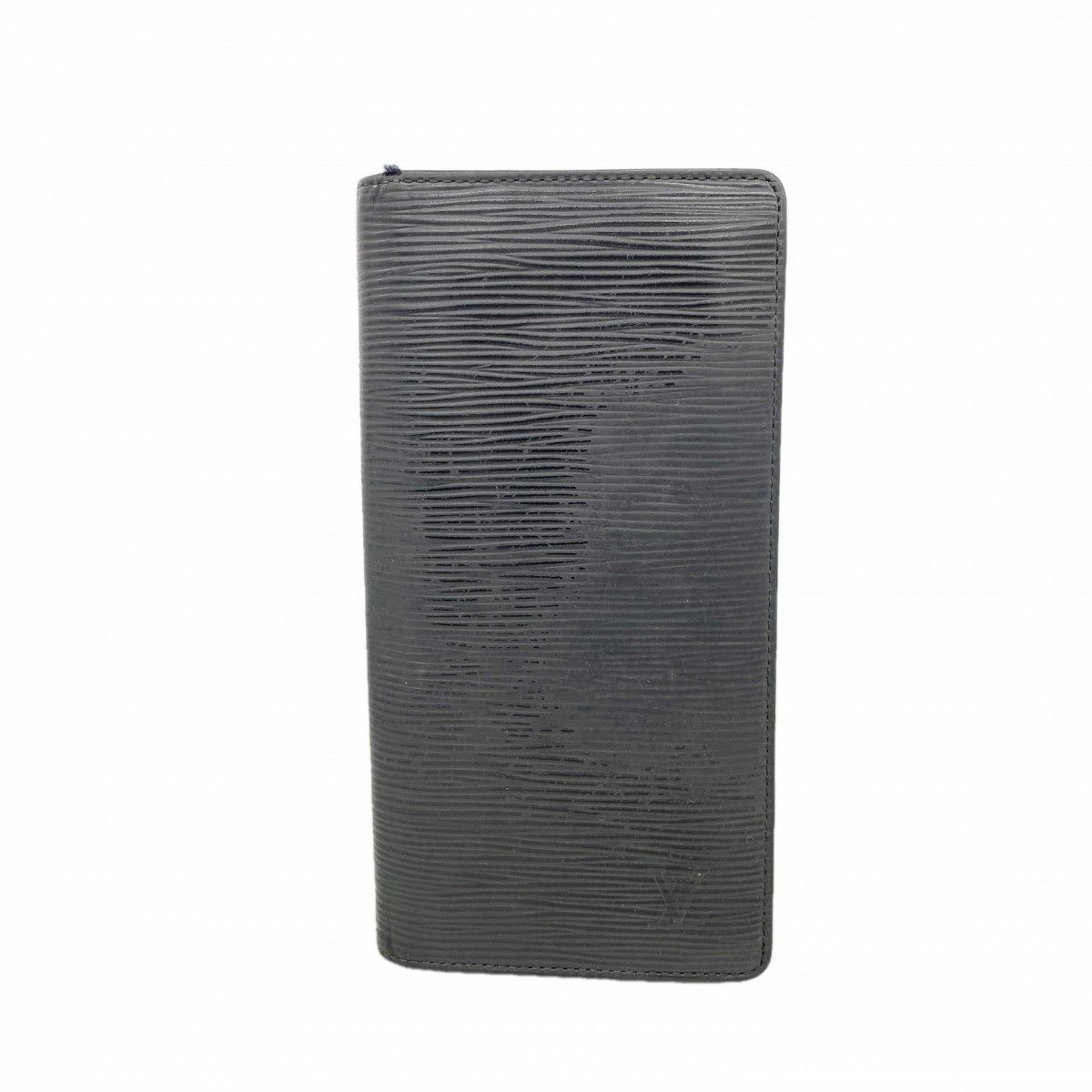 Louis Vuitton Wallet Epi Portefeuille Brazza Noir