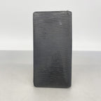 Louis Vuitton Wallet Epi Portefeuille Brazza Noir — view 8