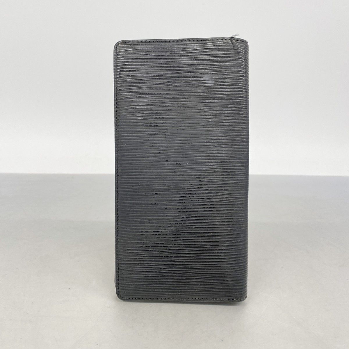 Louis Vuitton Wallet Epi Portefeuille Brazza Noir — view 8