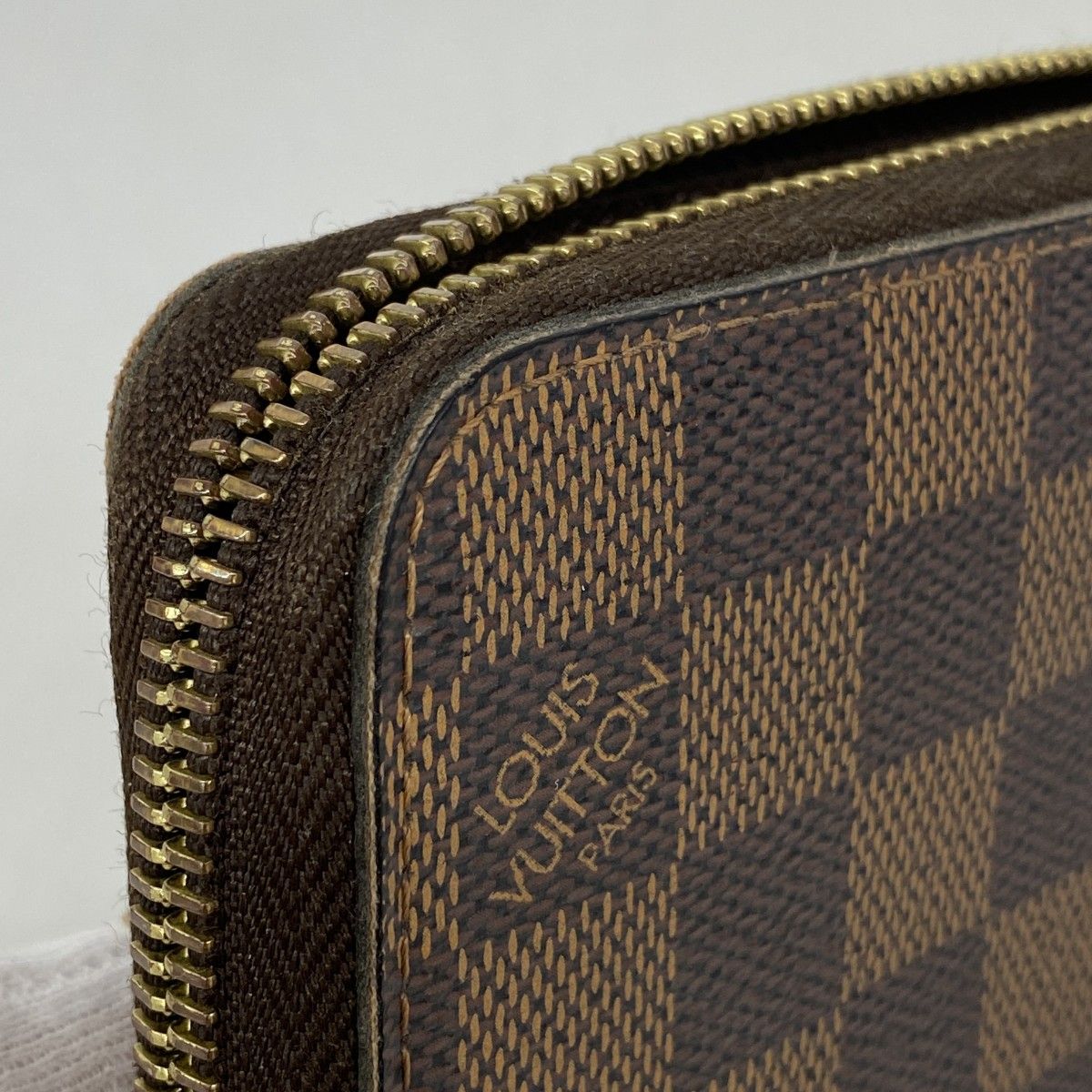 Louis Vuitton Wallet Damier Zippy Ebene — view 6