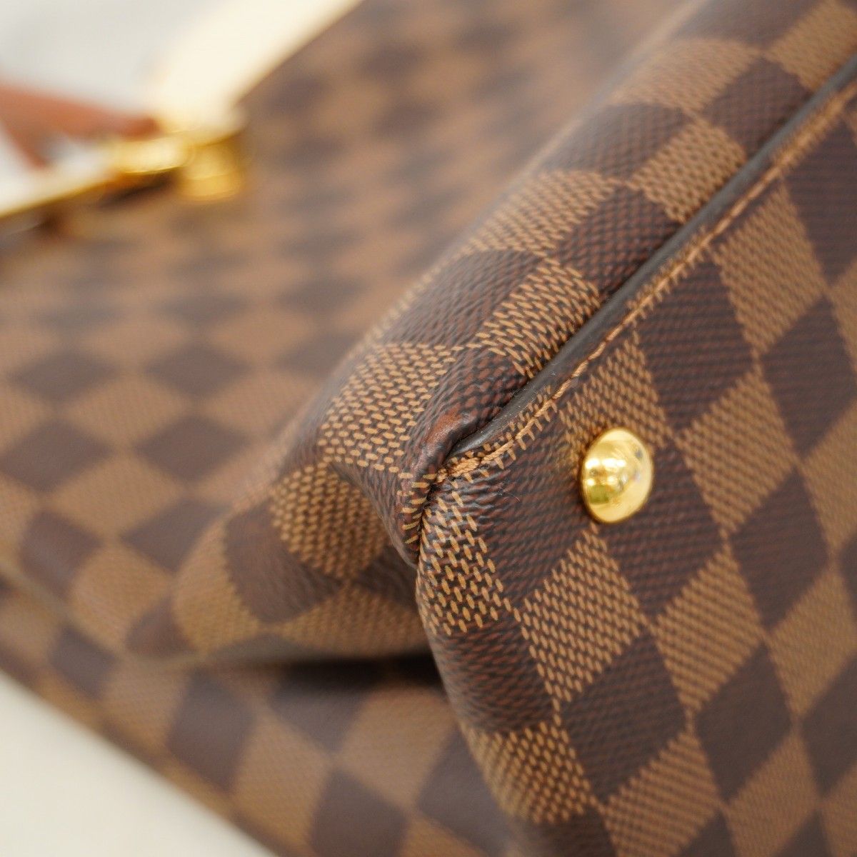 Louis Vuitton Handbag Damier LV Riverside Ebene Cream 2-Way — view 6
