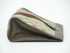 Gucci Vintage Sherry Line GG Supreme Clutch Beige — view 4