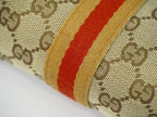 Gucci Sherry Line GG Canvas Pouch Case Beige Shelly — view 7