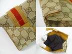 Gucci Sherry Line GG Canvas Pouch Case Beige Shelly — view 8