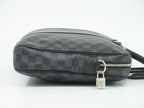 Louis Vuitton LV Porte Document Voyage PM Damier Graphite Business Bag Black — view 4