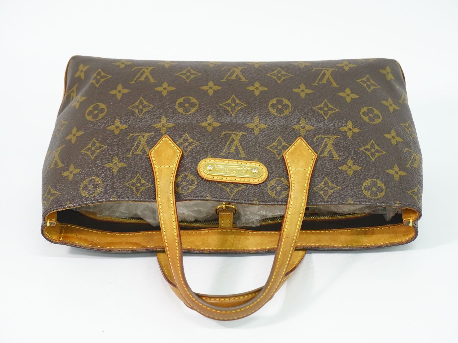 Louis Vuitton LV Wilshire PM Monogram Handbag Brown — view 5