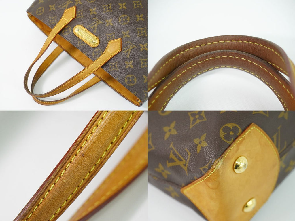 Louis Vuitton LV Wilshire PM Monogram Handbag Brown — view 6