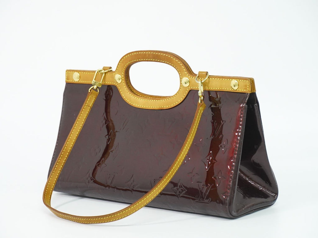 Louis Vuitton LV Roxuba Tall Live Vernis Leather 2-Way Shoulder Bag Amarante — view 2