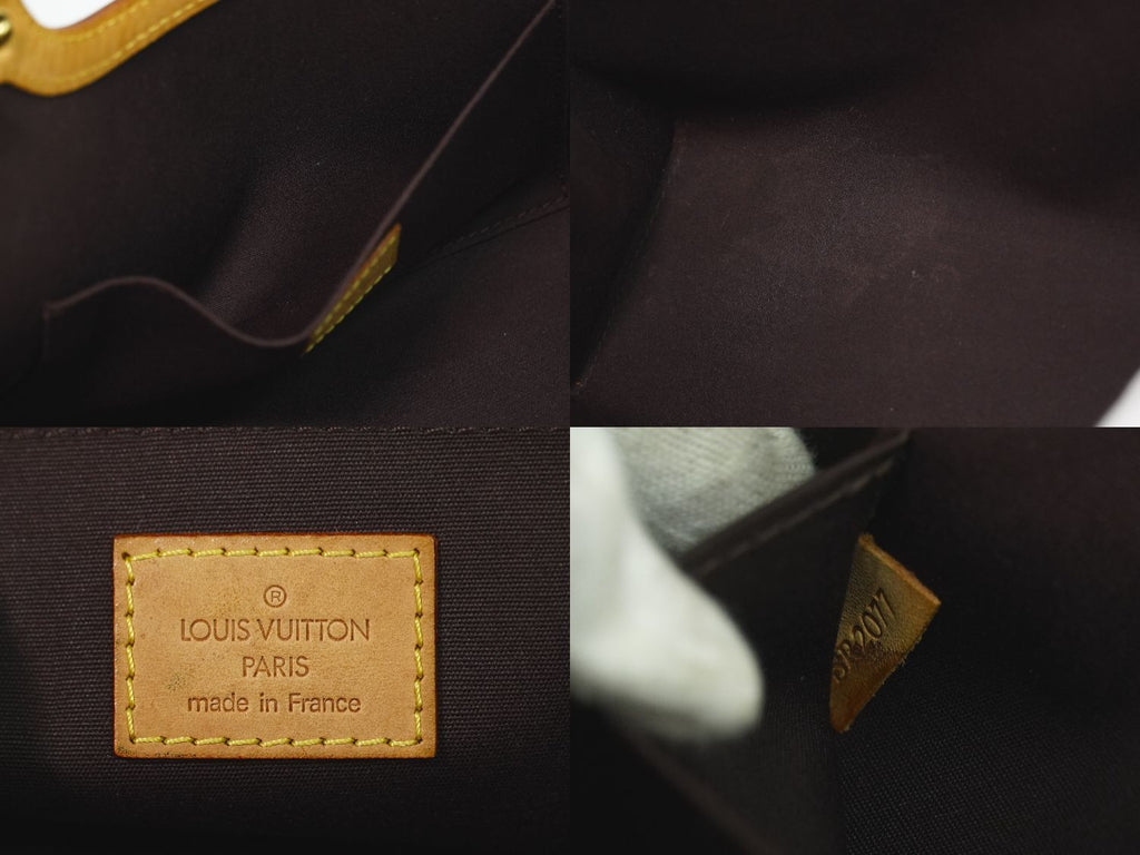 Louis Vuitton LV Roxuba Tall Live Vernis Leather 2-Way Shoulder Bag Amarante — view 9