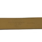 Bottega Veneta Belt 85 cm Beige Gold Leather — view 4