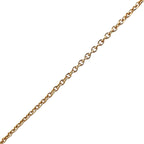 Tiffany & Co Necklace Open Heart 18k Gold Elsa Peretti — view 4