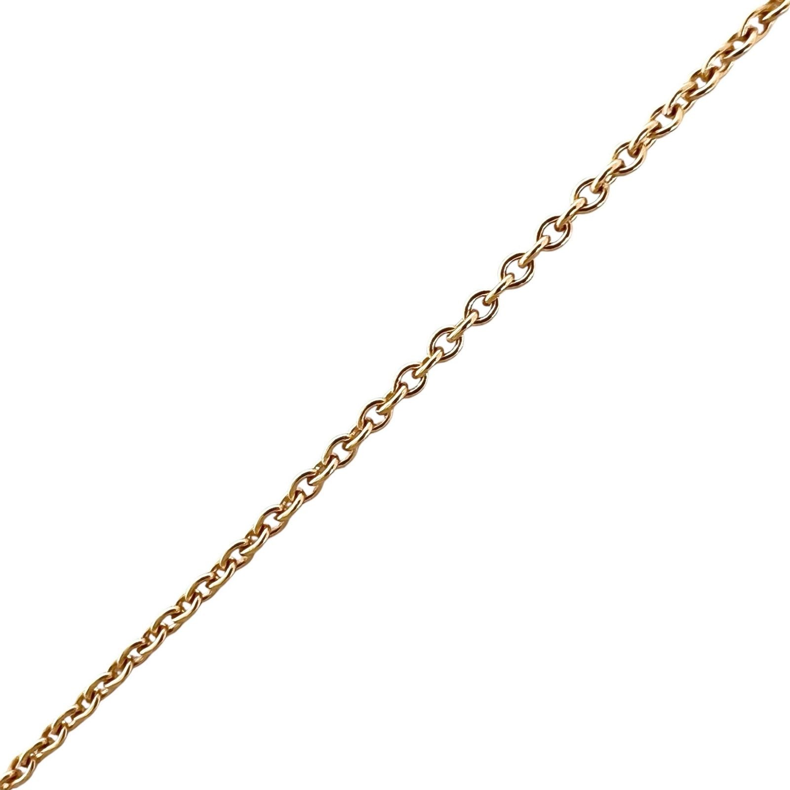 Tiffany & Co Necklace Open Heart 18k Gold Elsa Peretti — view 4