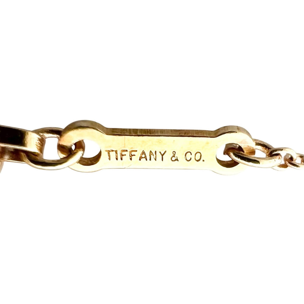 Tiffany & Co Necklace Open Heart 18k Gold Elsa Peretti — view 8