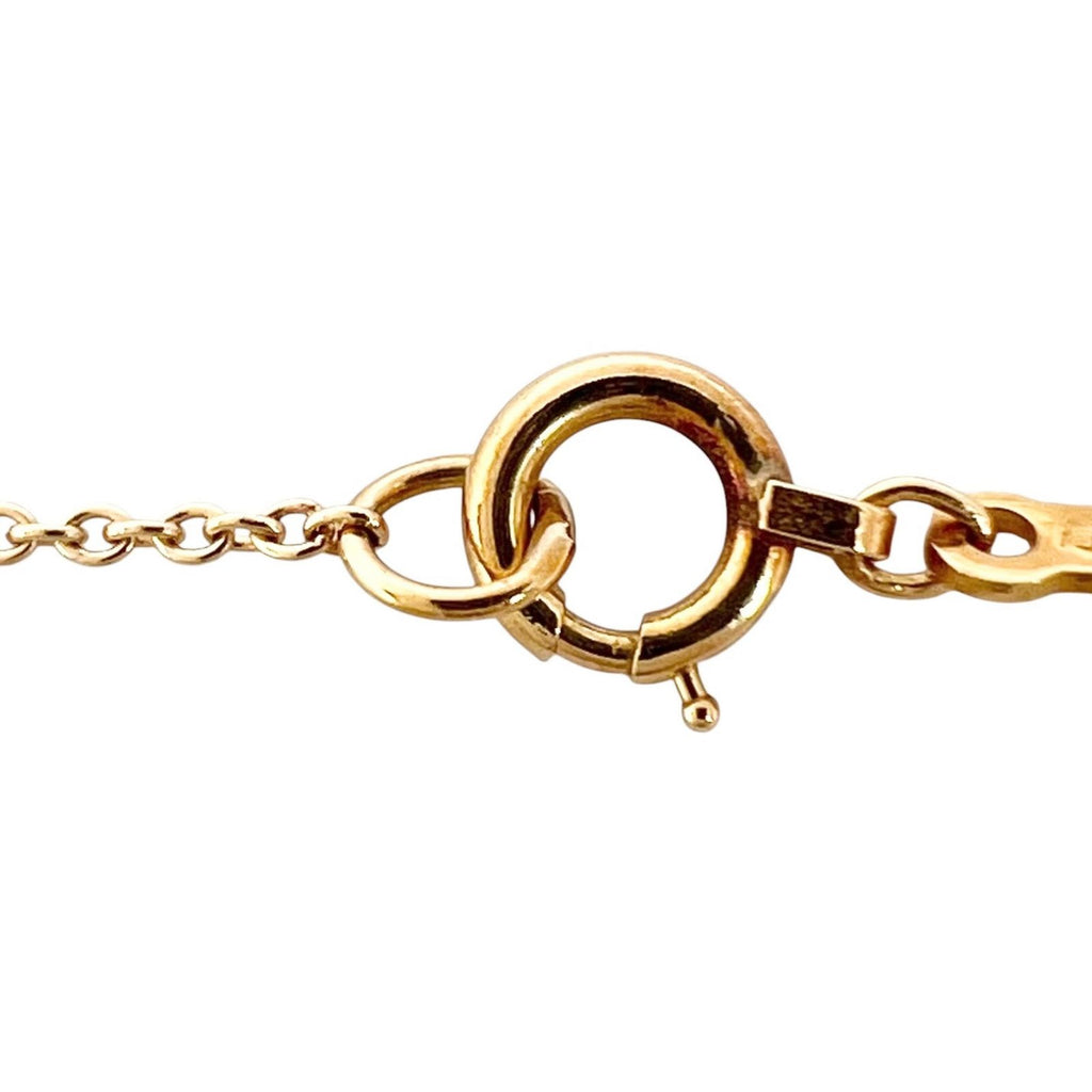 Tiffany & Co Necklace Open Heart 18k Gold Elsa Peretti — view 5