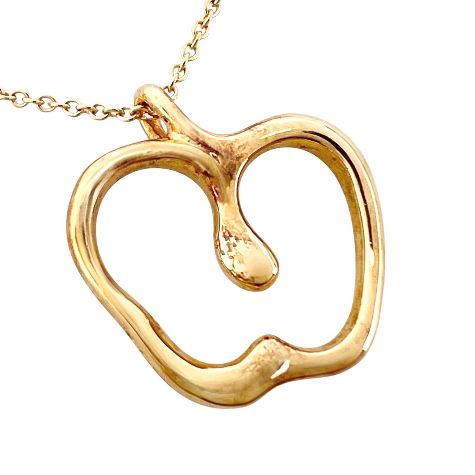 Tiffany & Co Necklace Apple 18k Gold Elsa Peretti