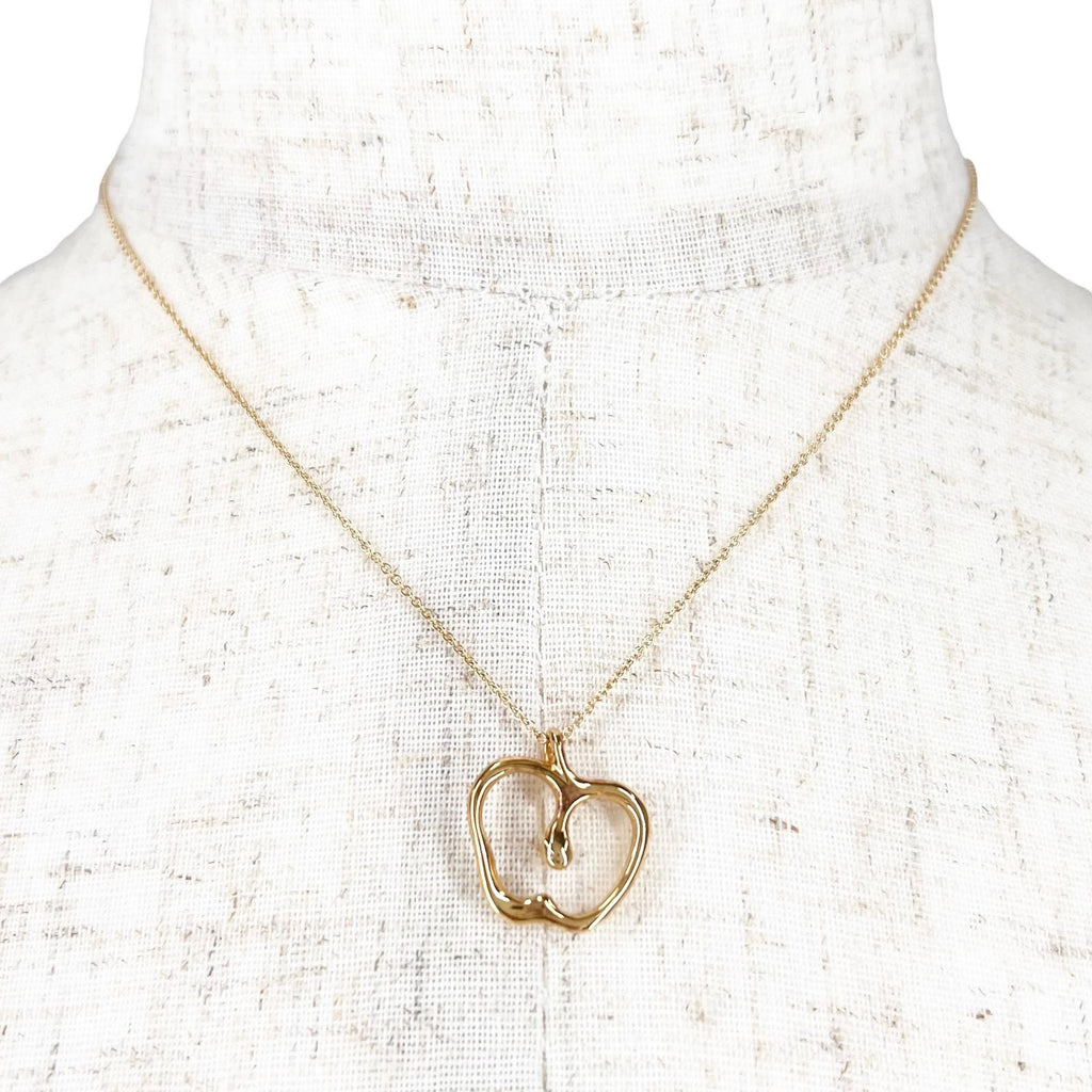 Tiffany & Co Necklace Apple 18k Gold Elsa Peretti — view 3