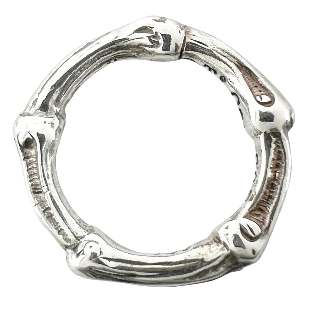 Tiffany & Co Ring Bamboo Silver Vintage — view 2