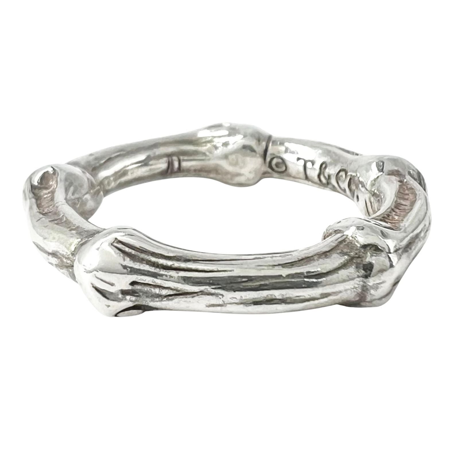Tiffany & Co Ring Bamboo Silver Vintage — view 3