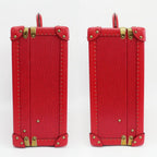 Louis Vuitton Ten Coteville 40 Trunk Case Epi Leather Red Gold Travel — view 4