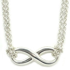 Tiffany & Co Necklace Figure 8 Silver